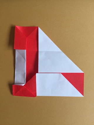 ハートの箸袋の折り方18-2